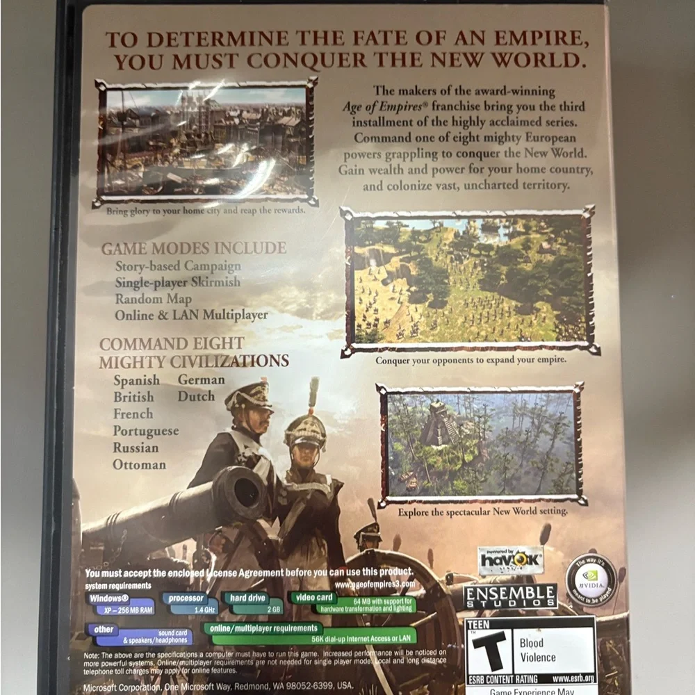 Age of Empires III PC Game - Epic Historical Strategy